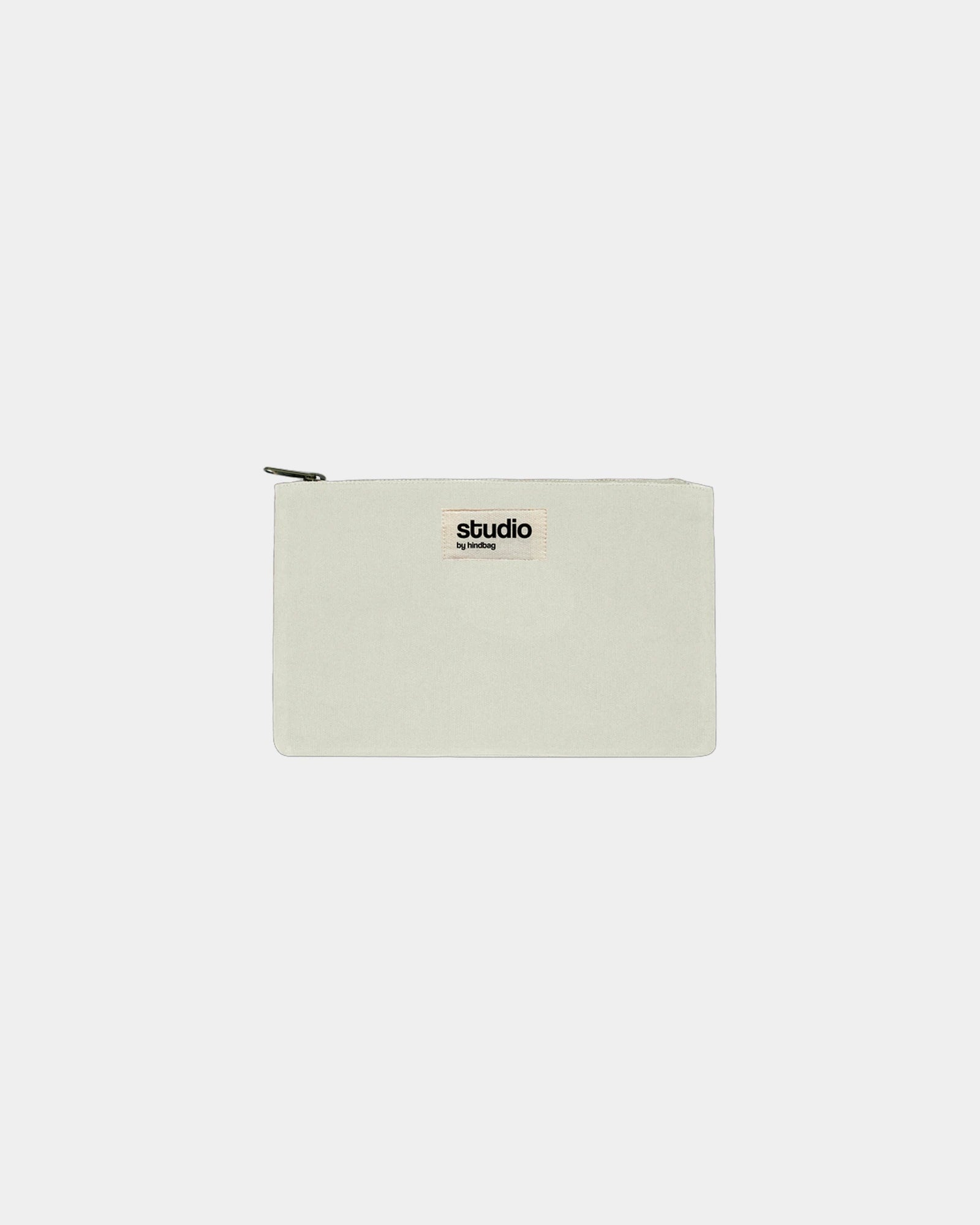 Pochette coton bio GOTS Hindbag Colette S à personnaliser - Ecru