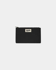 Pochette coton bio GOTS Hindbag Colette S à personnaliser - Black
