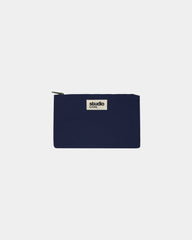Pochette coton bio GOTS Hindbag Colette S à personnaliser - Navy