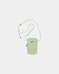 Housse smartphone coton bio Hindbag Théo à personnaliser - Mint