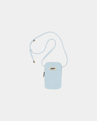 Housse smartphone coton bio Hindbag Théo à personnaliser - Azure
