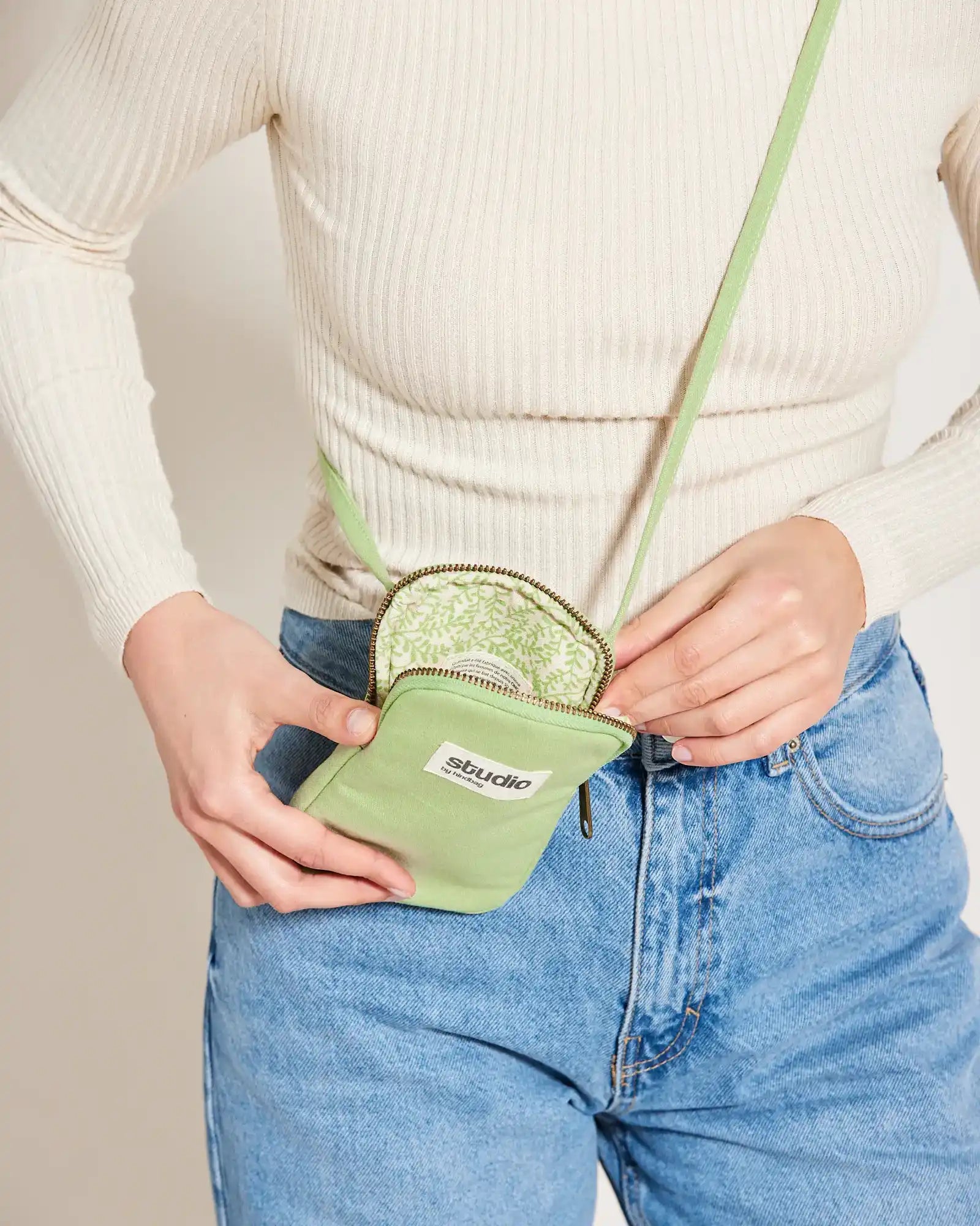 Housse smartphone coton bio Hindbag Théo à personnaliser - 49