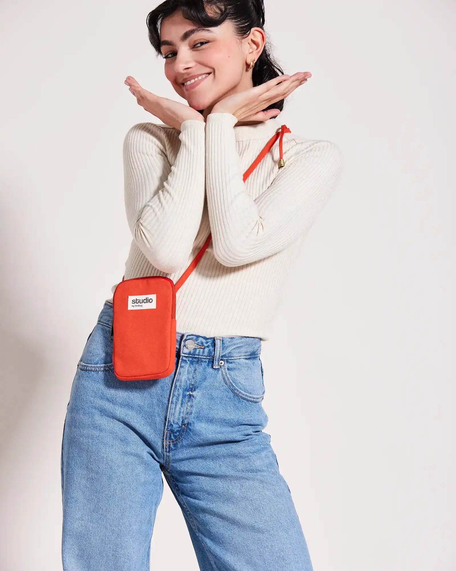Housse smartphone coton bio Hindbag Théo à personnaliser - 35