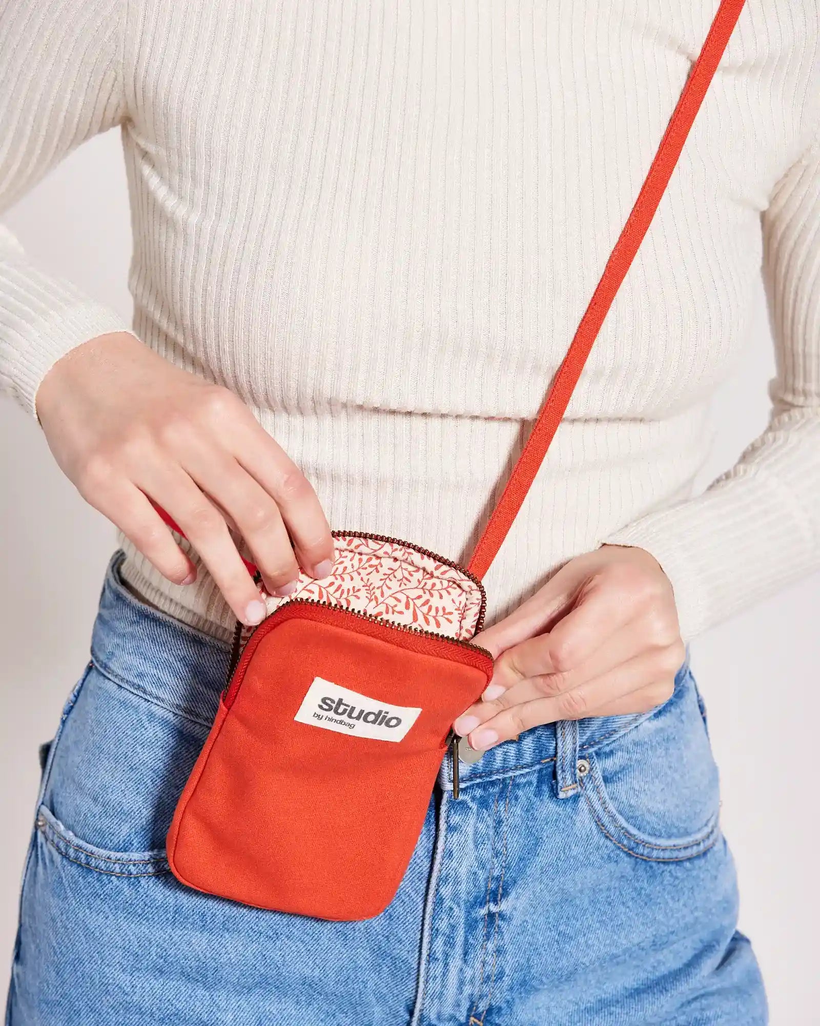 Housse smartphone coton bio Hindbag Théo à personnaliser - 34
