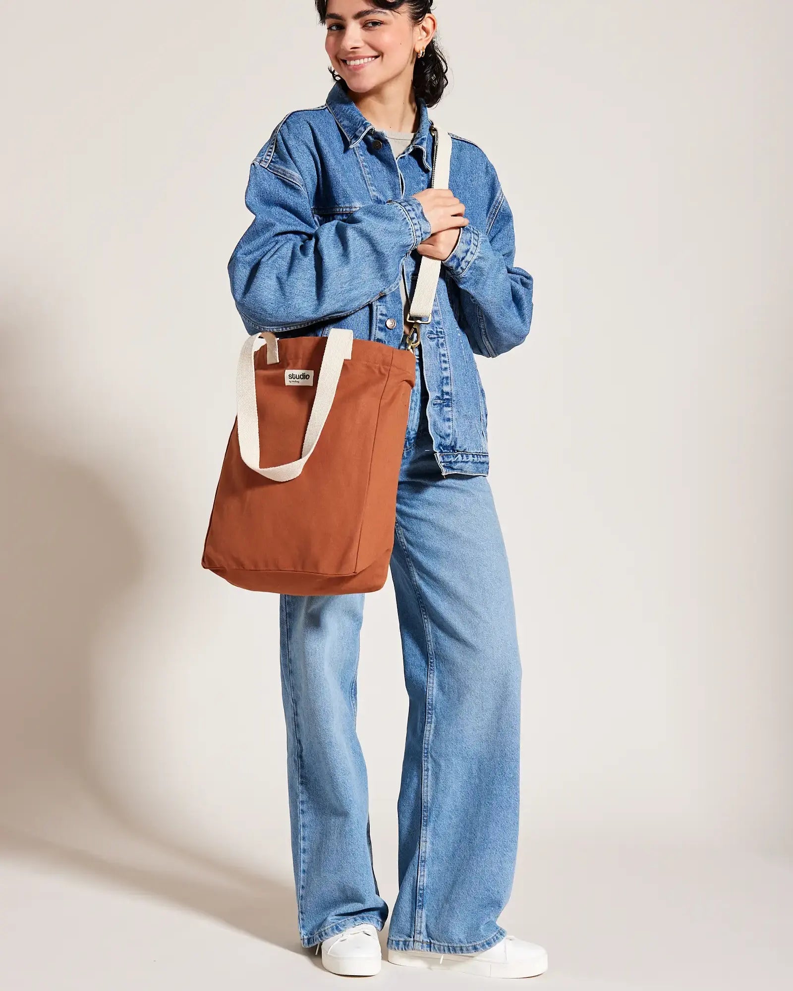 Sac cabas coton bio Hindbag Evan à personnaliser - 18