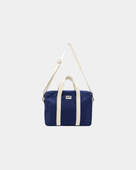 Sac ordinateur coton bio Hindbag Luis à personnaliser - Navy