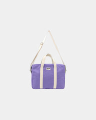 Sac ordinateur coton bio Hindbag Luis à personnaliser - Lavender