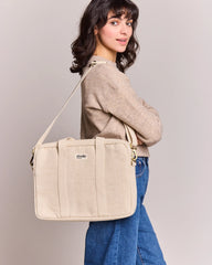 Sac ordinateur coton bio Hindbag Luis à personnaliser - 25