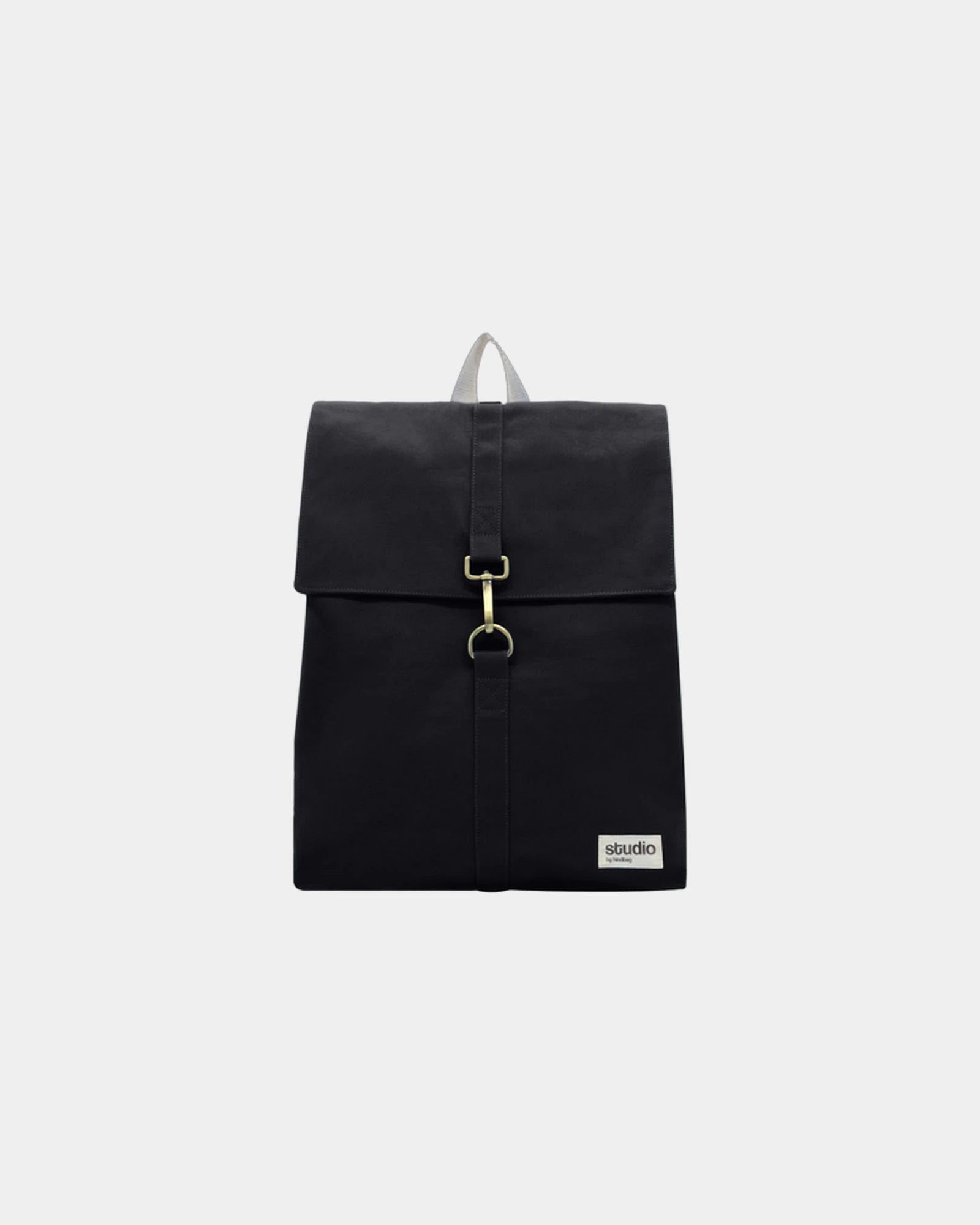Sac à dos coton bio Hindbag Oscar à personnaliser - Black