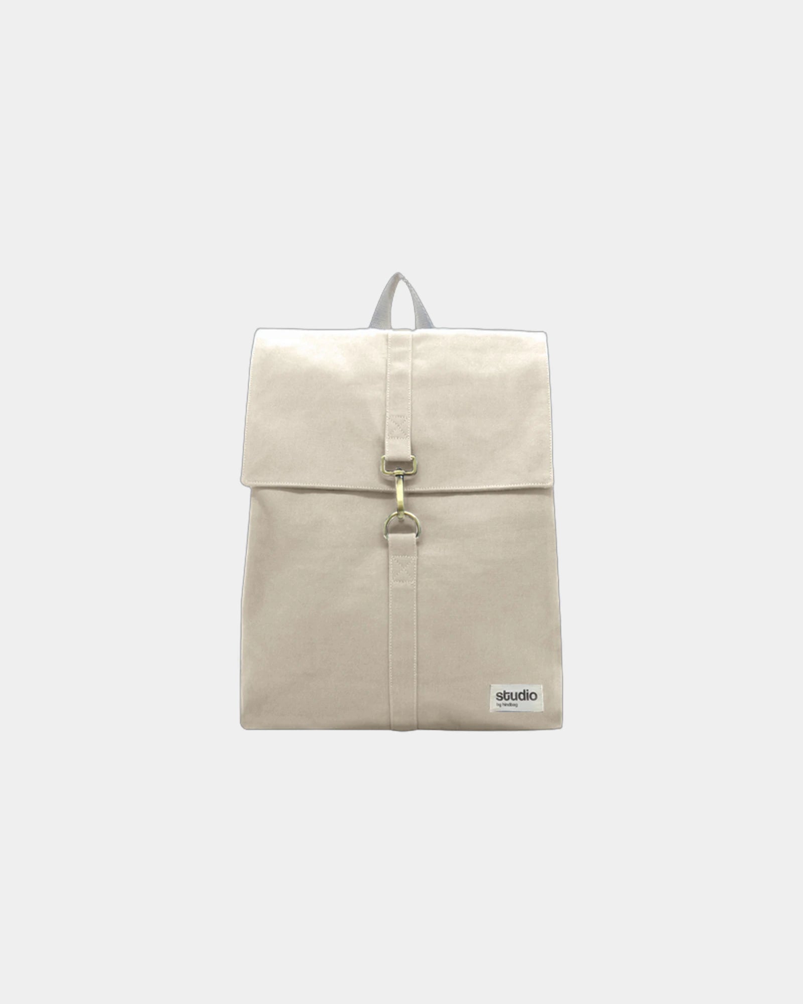 Sac à dos coton bio Hindbag Oscar à personnaliser - Ecru