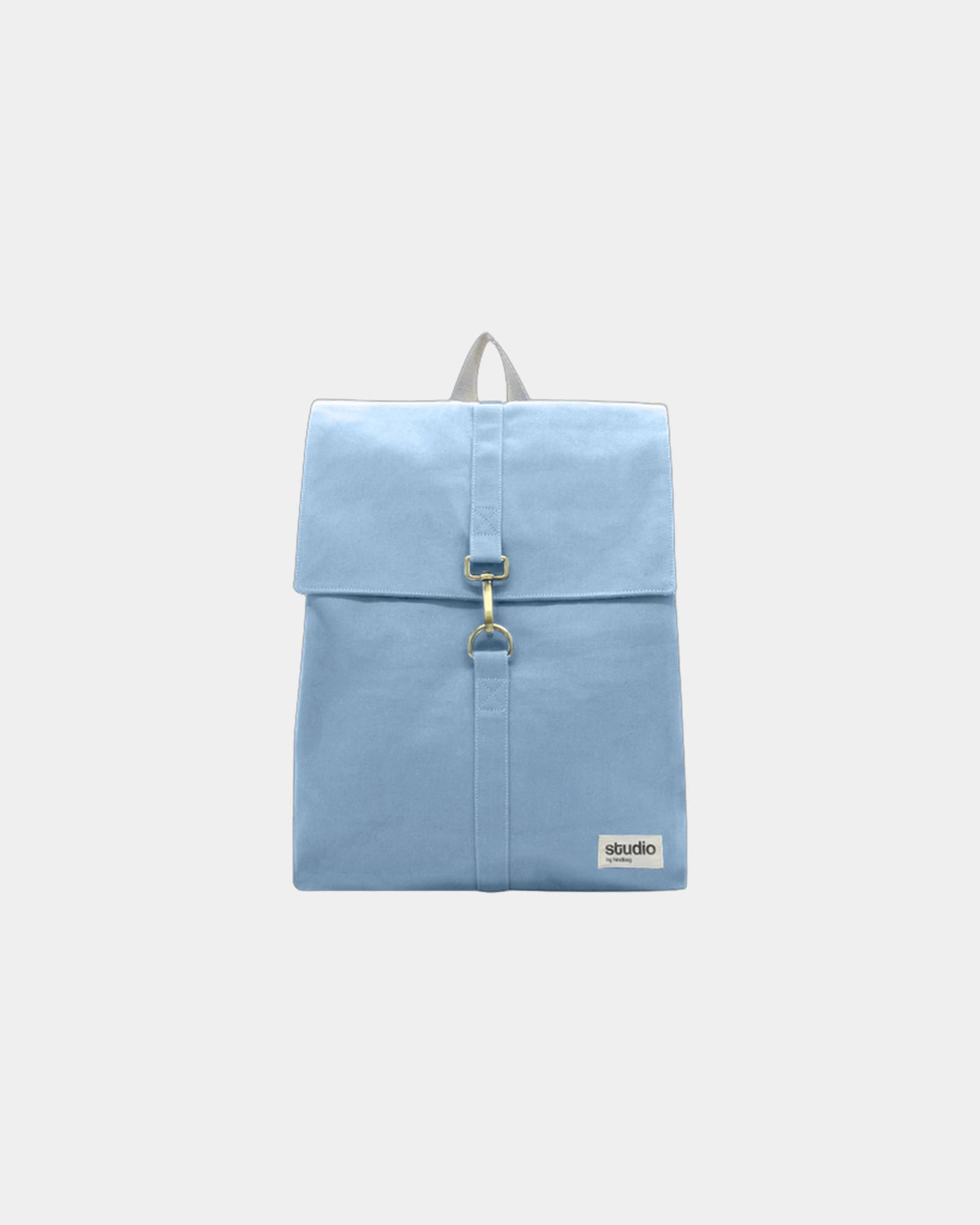 Sac à dos coton bio Hindbag Oscar à personnaliser - Azure