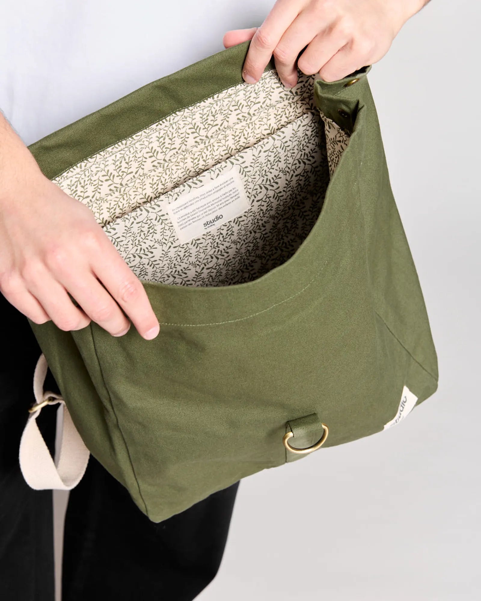 Sac à dos coton bio Hindbag Oscar à personnaliser - 7