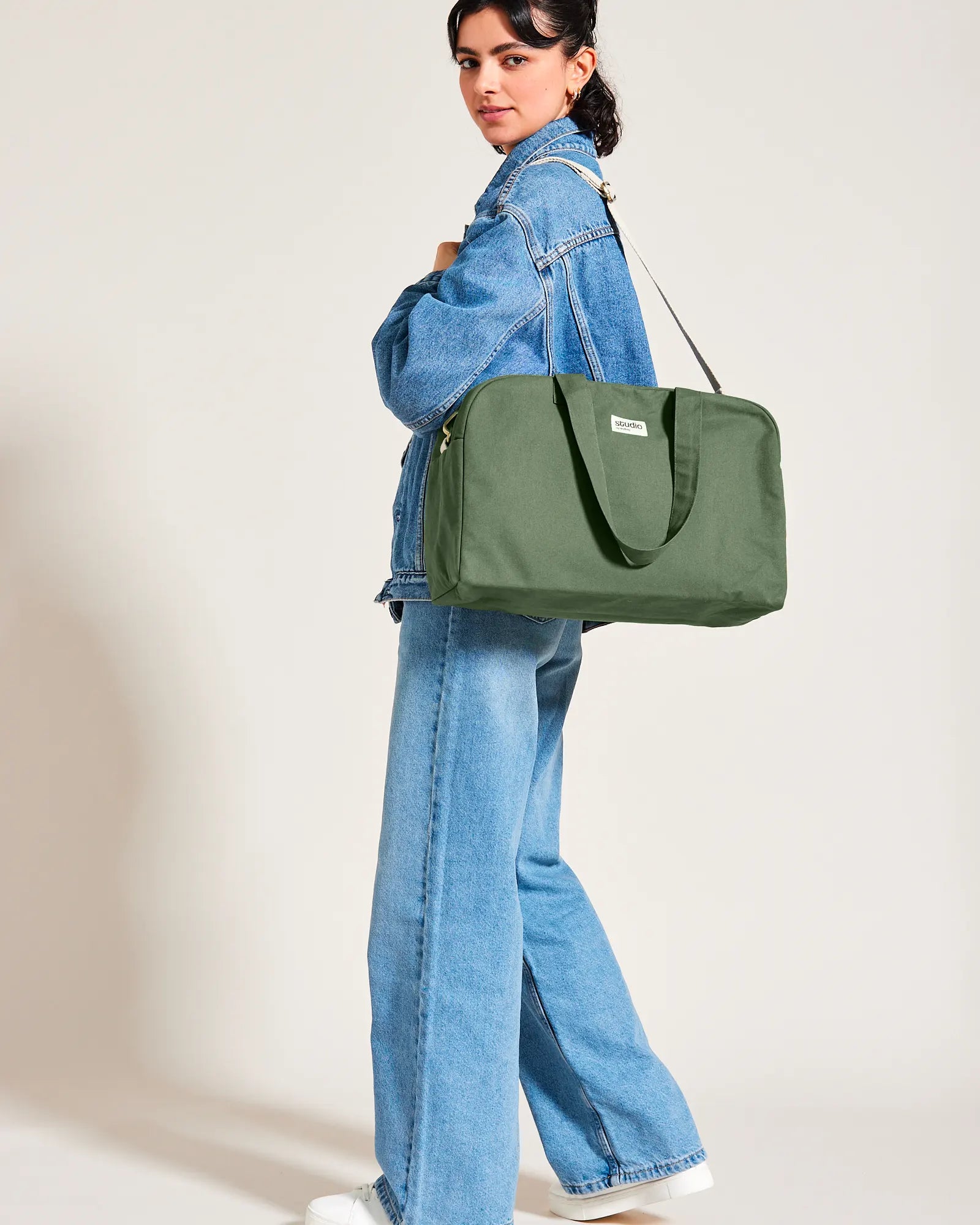 Sac de sport coton bio Hindbag Hugo à personnaliser - 12