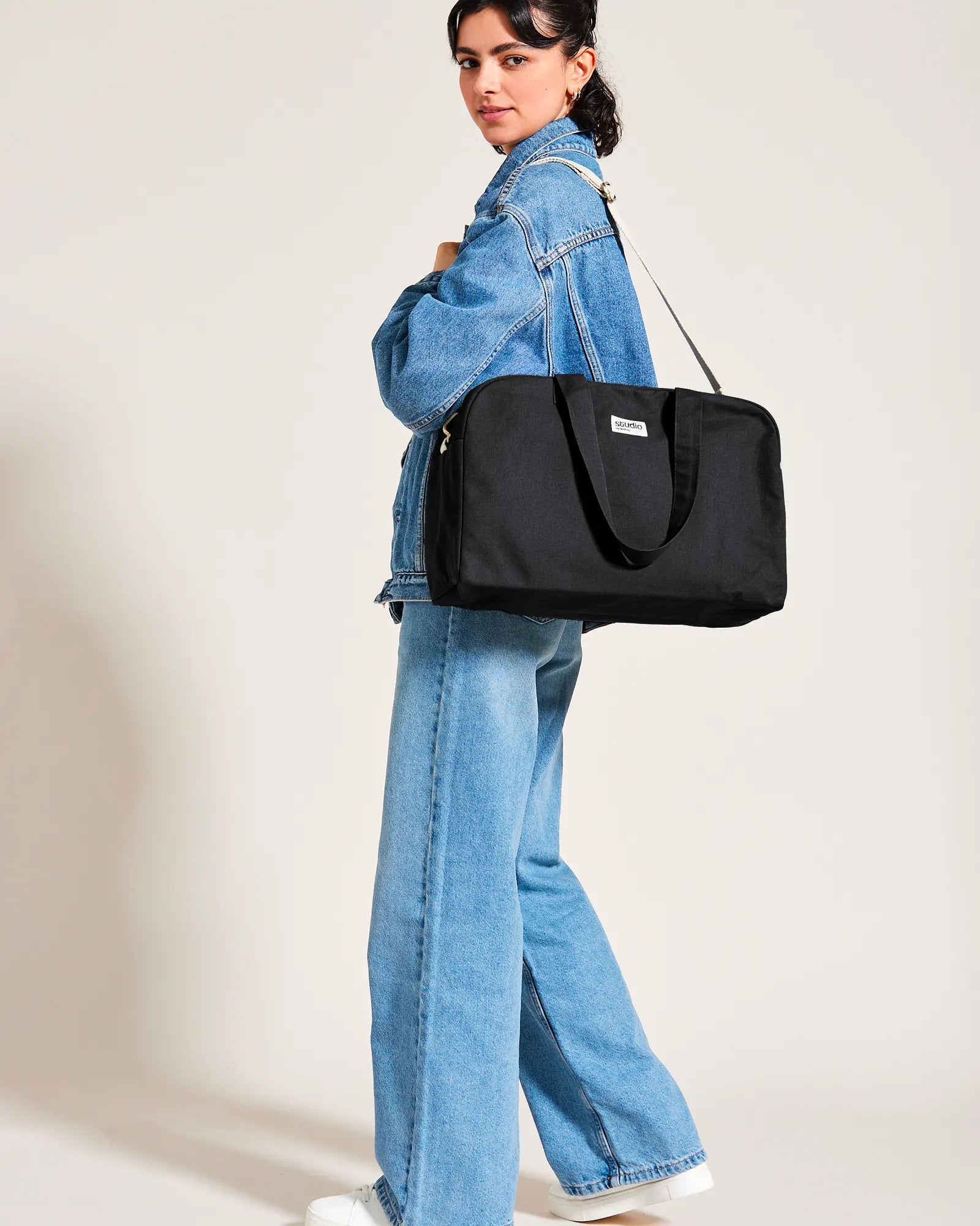 Sac de sport coton bio Hindbag Hugo à personnaliser - 6