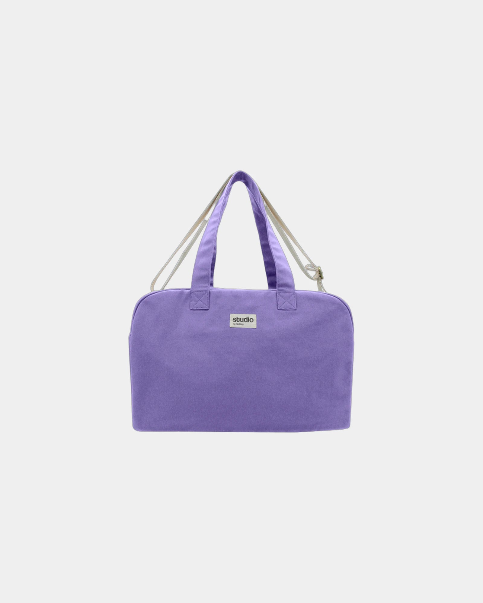 Sac de sport coton bio Hindbag Hugo à personnaliser - Lavender