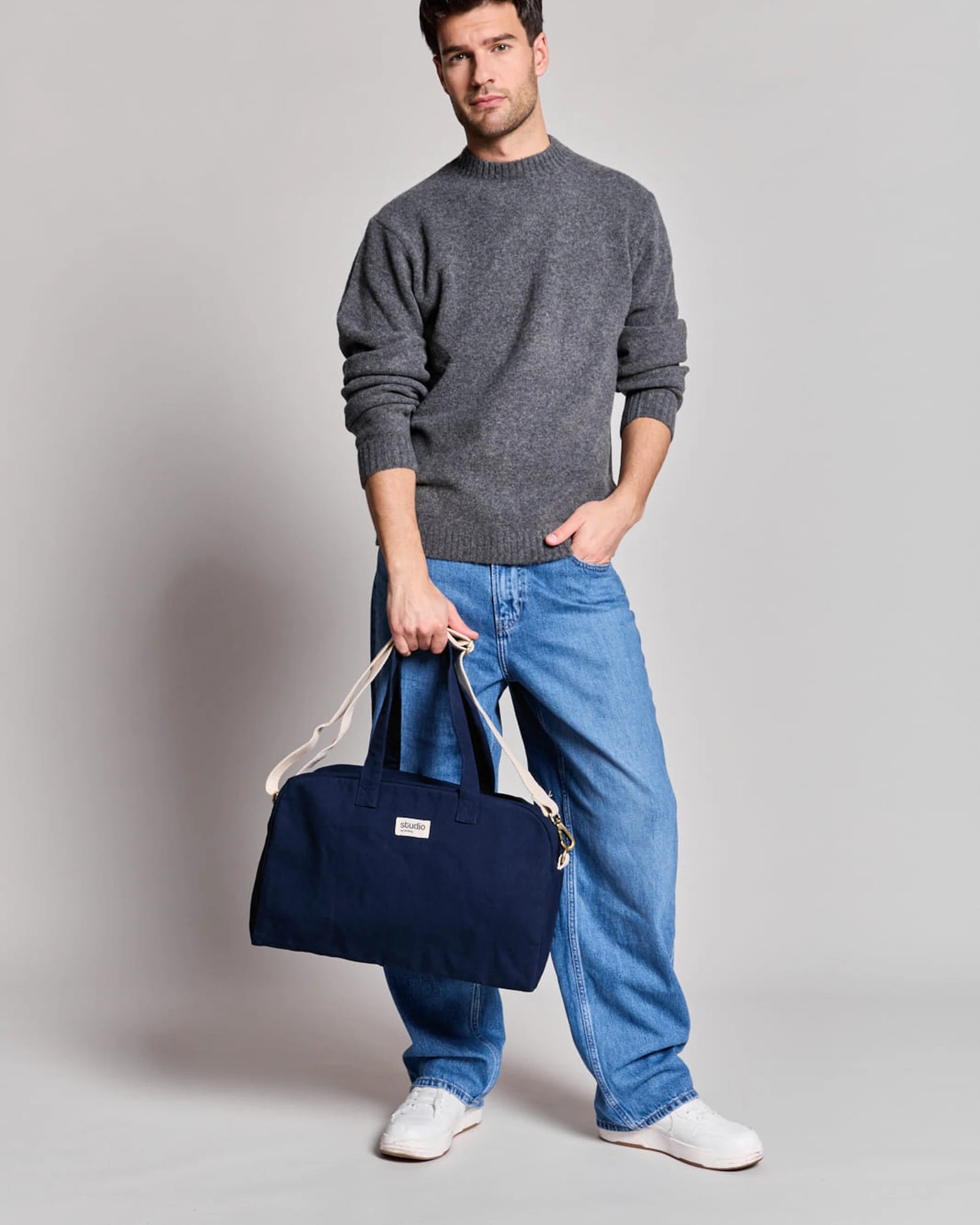 Sac de sport coton bio Hindbag Hugo à personnaliser - 8