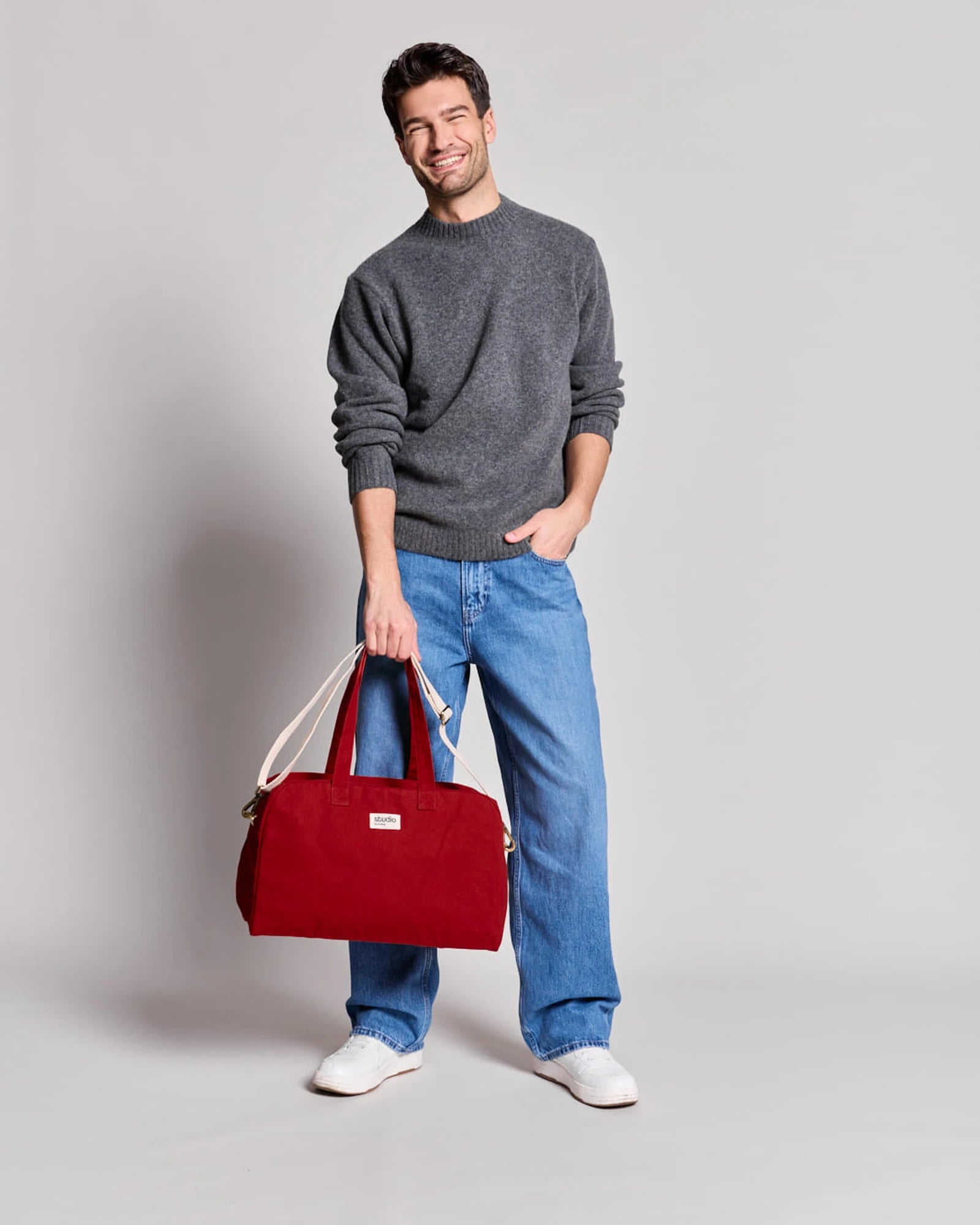 Sac de sport coton bio Hindbag Hugo à personnaliser - 23