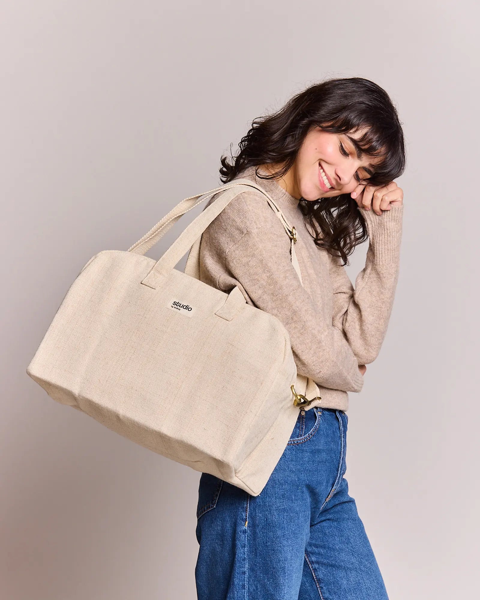 Sac de sport coton bio Hindbag Hugo à personnaliser - 40