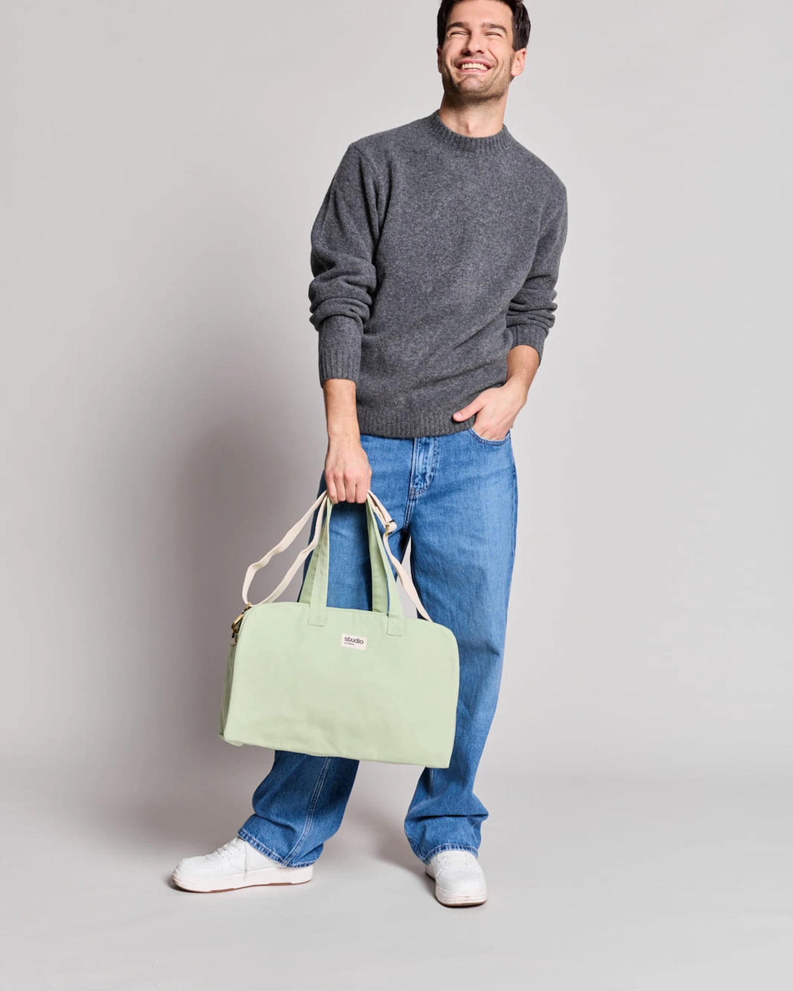 Sac de sport coton bio Hindbag Hugo à personnaliser - 29