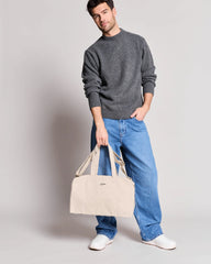 Sac de sport coton bio Hindbag Hugo à personnaliser - 2