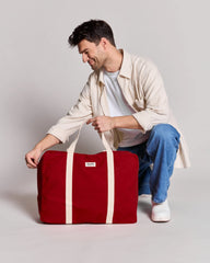 Sac de voyage coton bio Hindbag Gabriel à personnaliser - 24