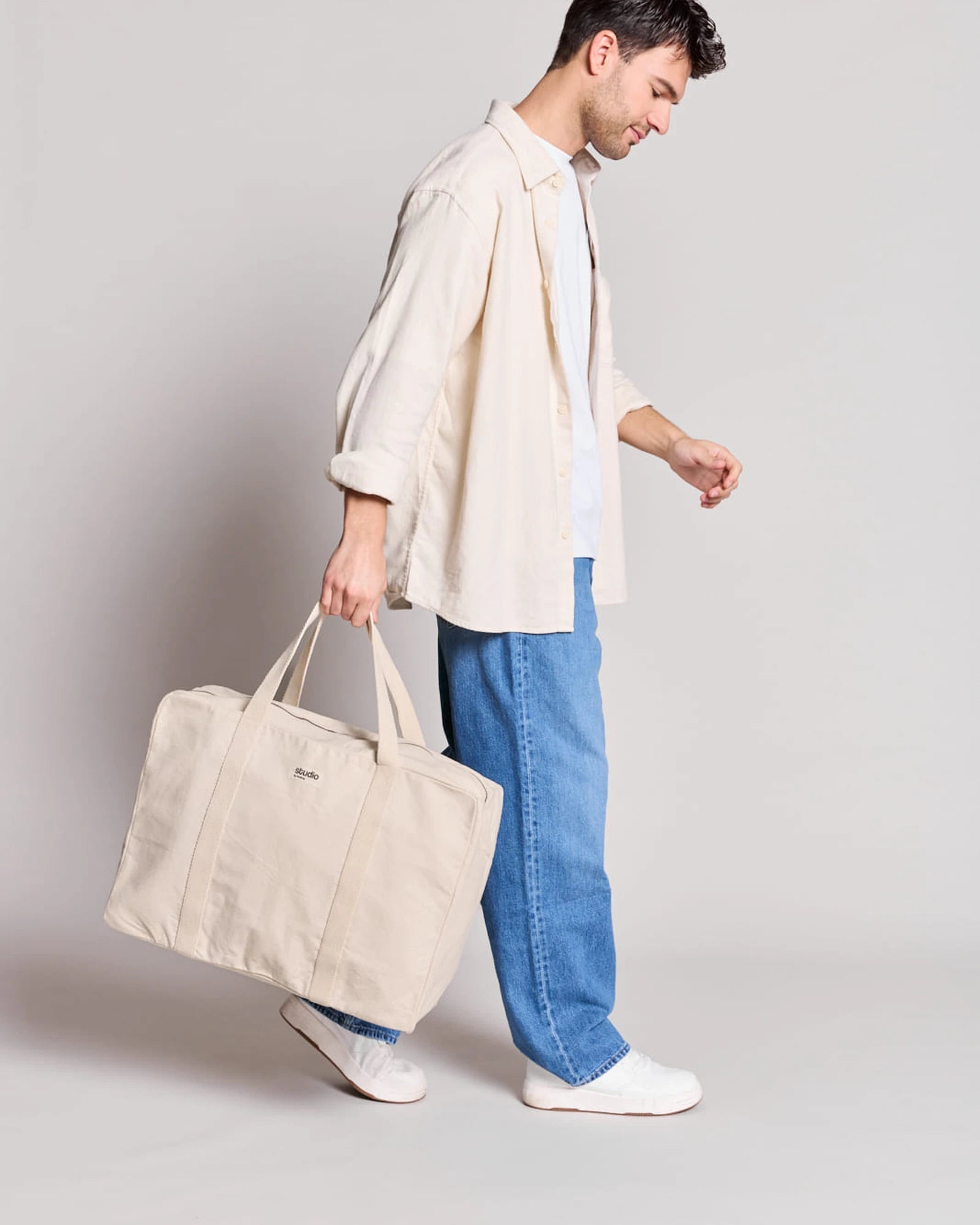 Sac de voyage coton bio Hindbag Gabriel à personnaliser - 2