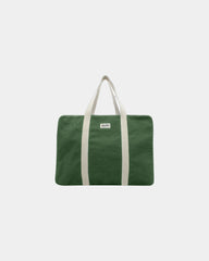 Sac de voyage coton bio Hindbag Gabriel à personnaliser - Olive