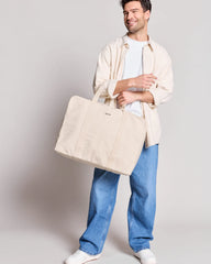 Sac de voyage coton bio Hindbag Gabriel à personnaliser - 3