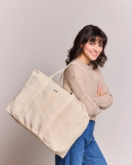 Sac de voyage coton bio Hindbag Gabriel à personnaliser - 40