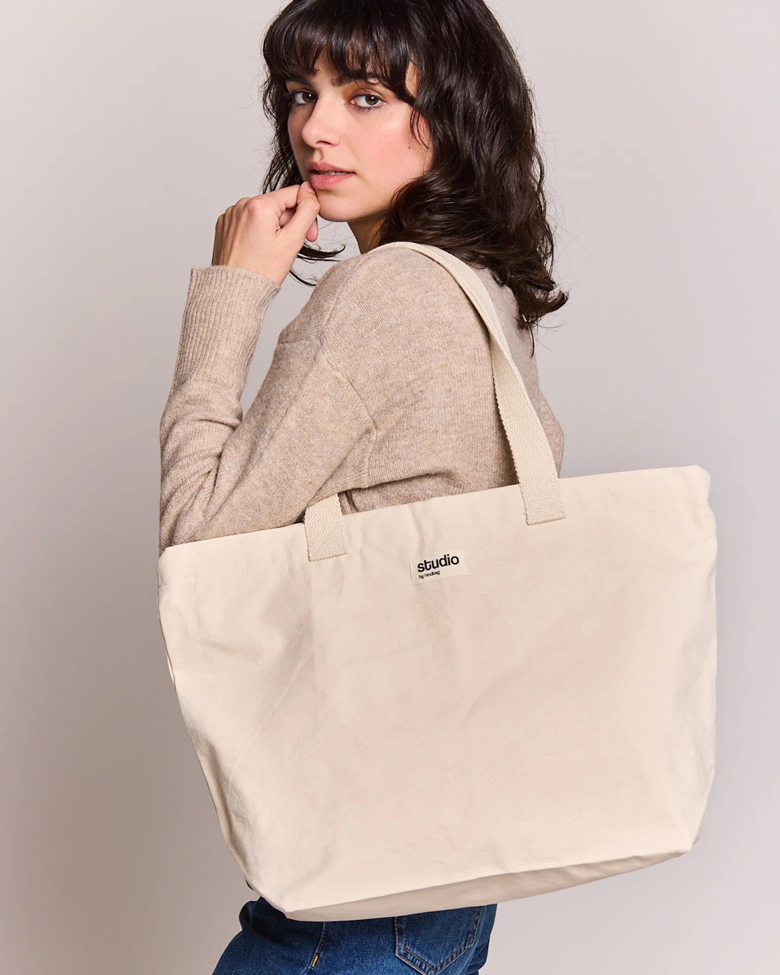 Sac de voyage coton bio Hindbag Hortense à personnaliser - 2