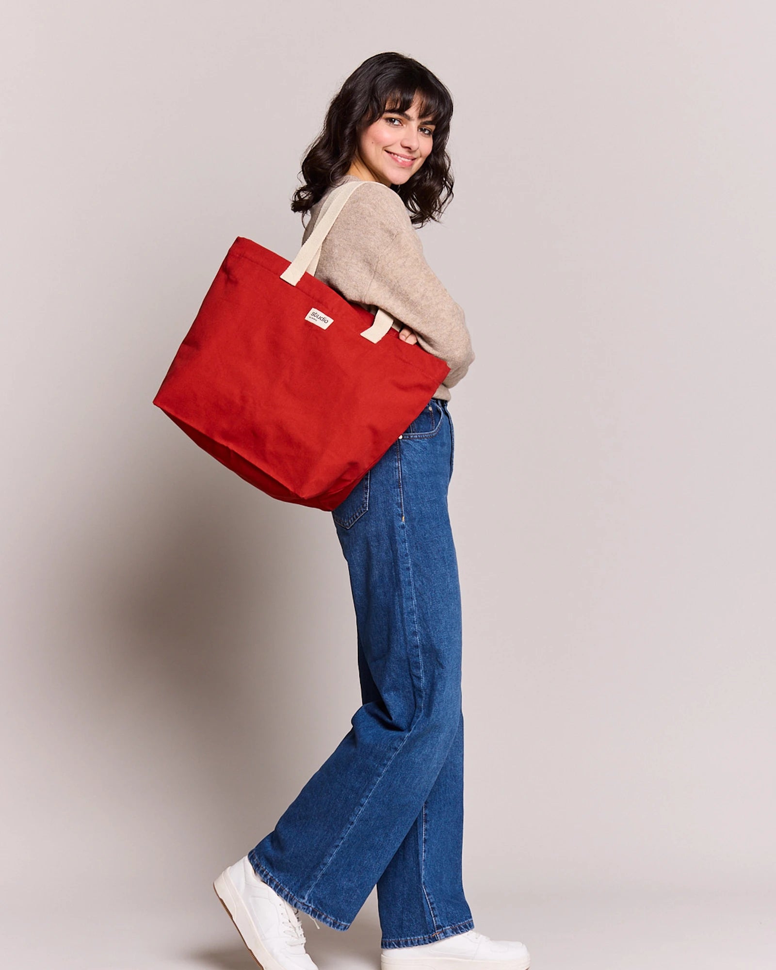 Sac de voyage coton bio Hindbag Hortense à personnaliser - 16