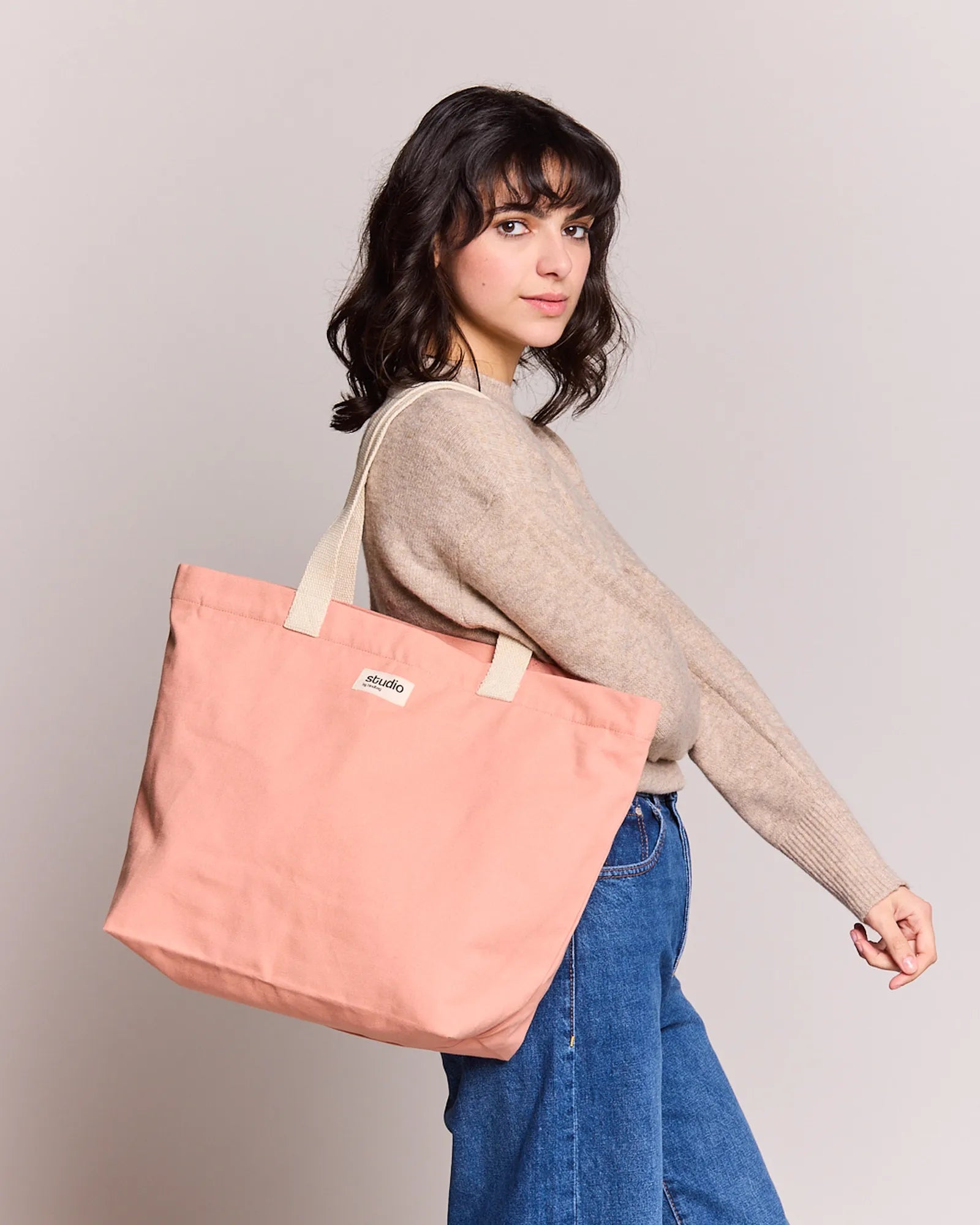 Sac de voyage coton bio Hindbag Hortense à personnaliser - 24