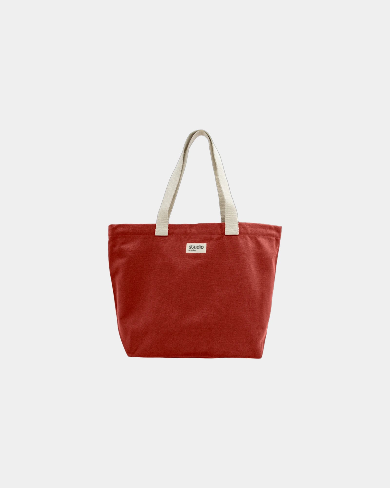 Sac de voyage coton bio Hindbag Hortense à personnaliser - Brick Red
