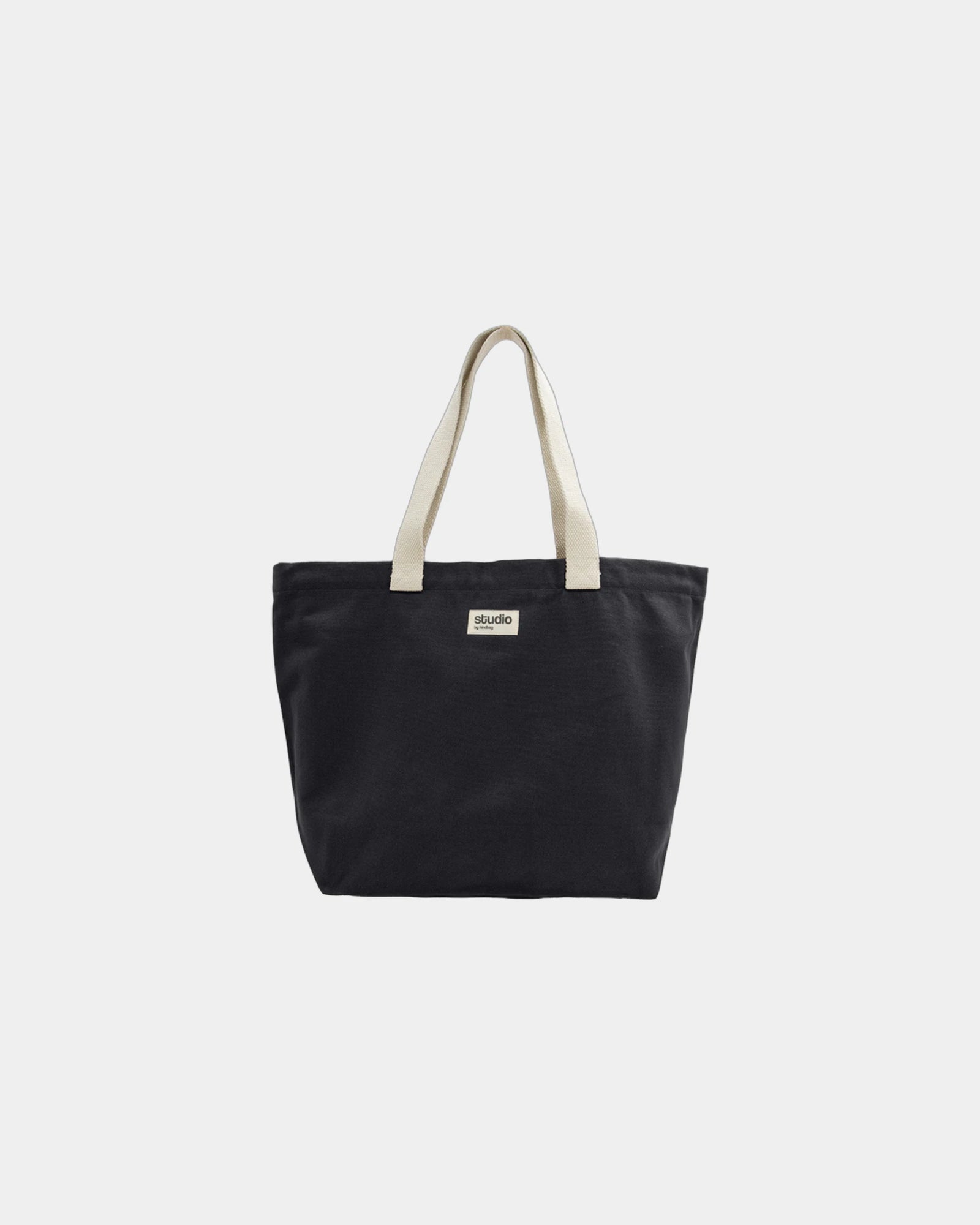 Sac de voyage coton bio Hindbag Hortense à personnaliser - Black