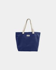 Sac de voyage coton bio Hindbag Hortense à personnaliser - Navy