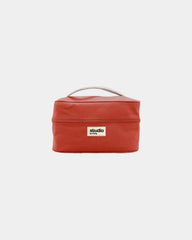 Trousse coton bio GOTS Hindbag Vanity Lina à personnaliser - Red
