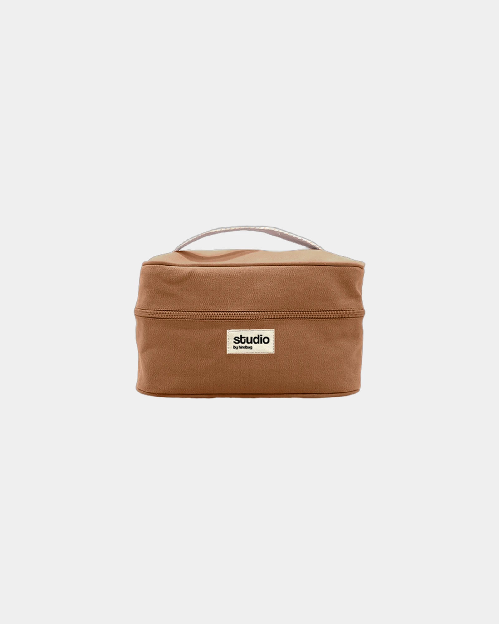 Trousse coton bio GOTS Hindbag Vanity Lina à personnaliser - Copper