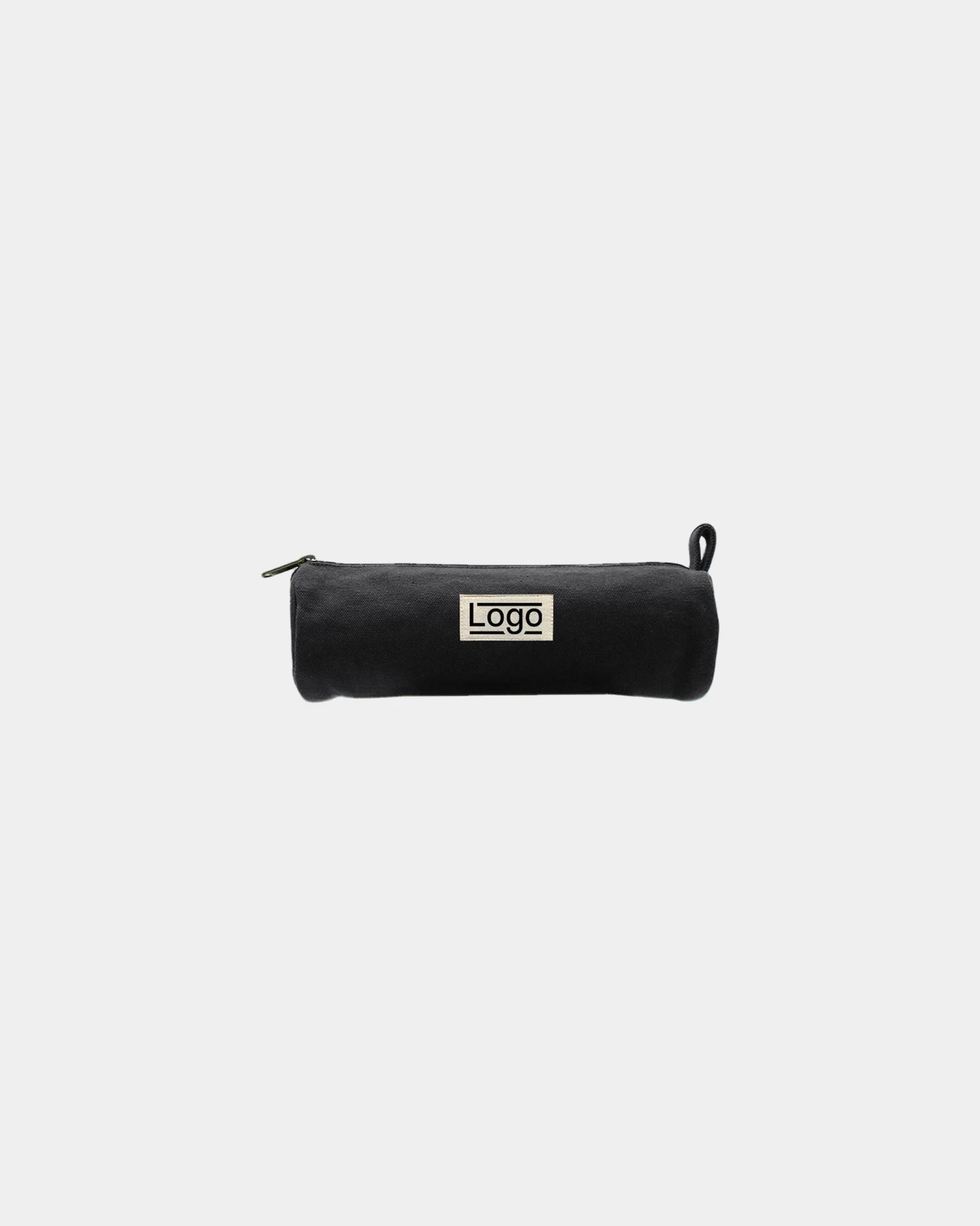 Trousse ronde coton bio Hindbag Chloé à personnaliser - Black