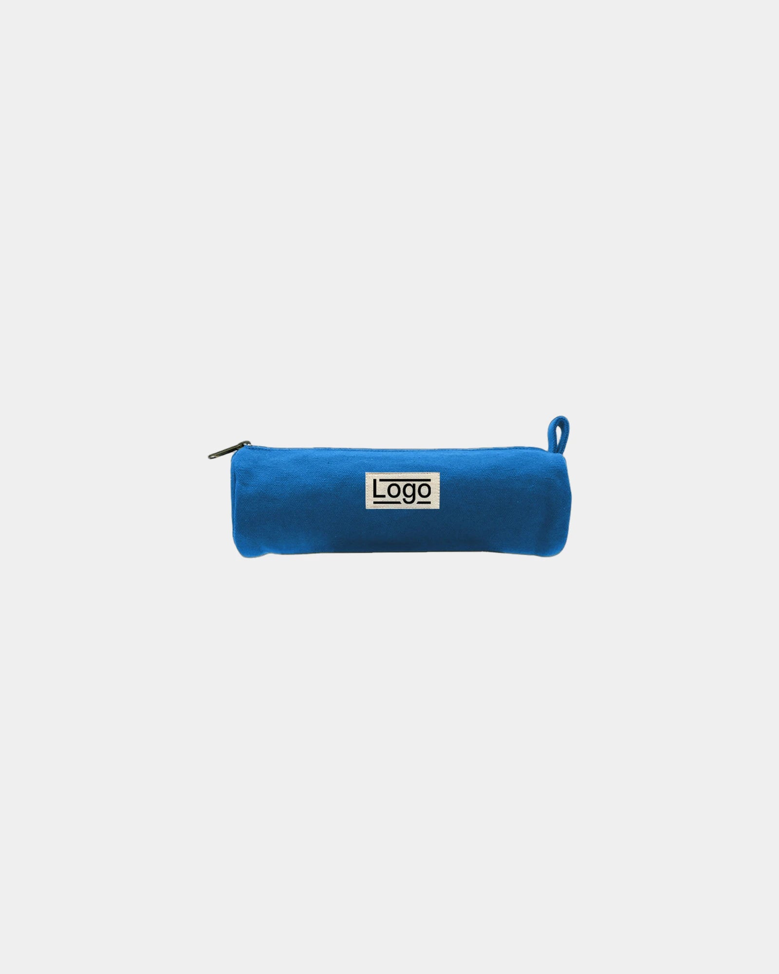 Trousse ronde coton bio Hindbag Chloé à personnaliser - Royal Blue