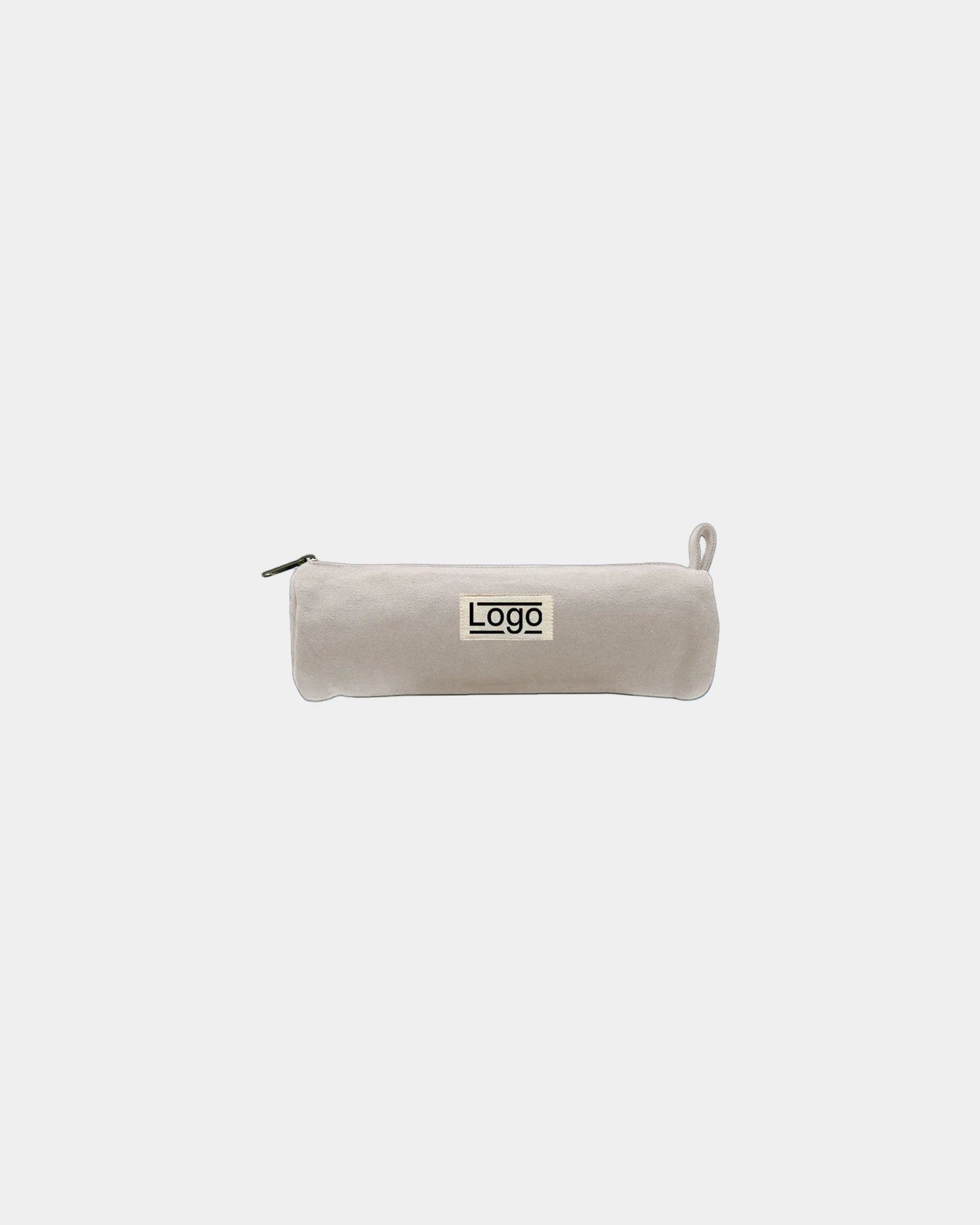 Trousse ronde coton bio Hindbag Chloé à personnaliser - Ecru
