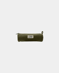 Trousse ronde coton bio Hindbag Chloé à personnaliser - Olive
