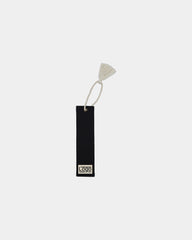 Marque-page coton bio Hindbag Alex à personnaliser - Black