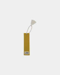 Marque-page coton bio Hindbag Alex à personnaliser - Ochre