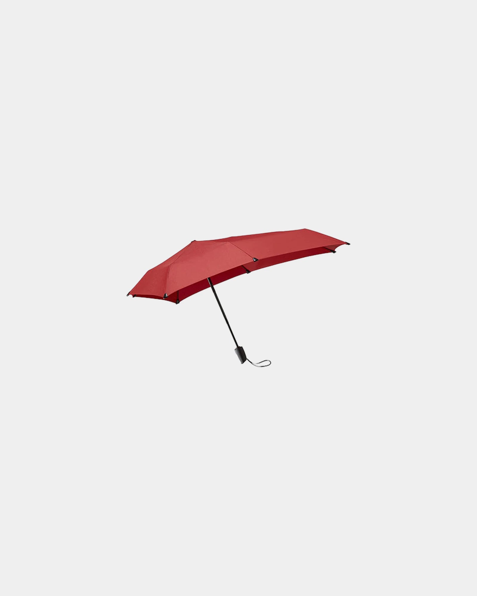 Parapluie pliable éco-responsable Senz Micro à personnaliser - Passion Red