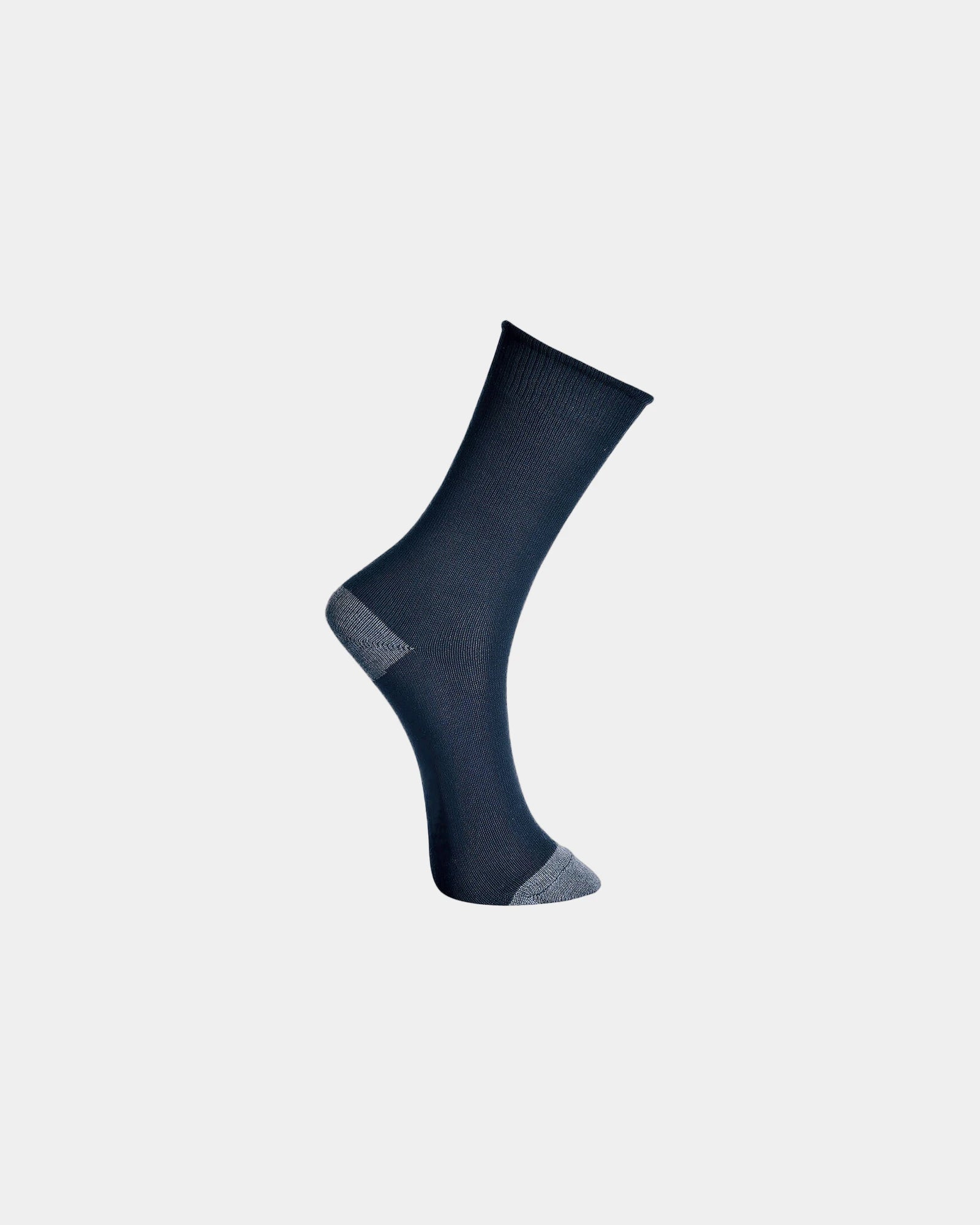 Chaussettes de travail Modaflame à personnaliser - Noir-Bleu Ciel