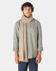 Chèche coton motifs artisanal à personnaliser - 1