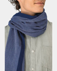 Chèche en chambray coton unisexe à personnaliser - 1