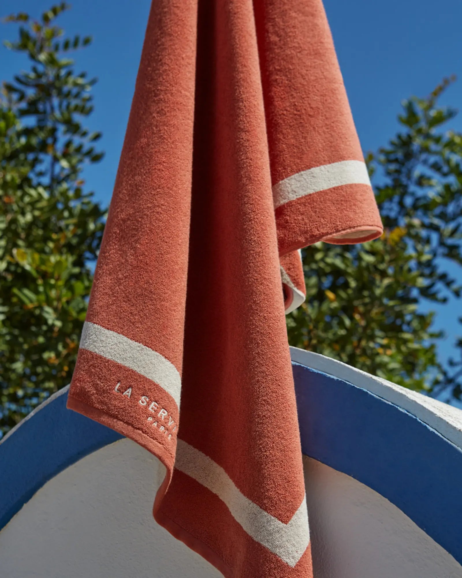 Serviette de plage coton longues fibres 90x170 à personnaliser - 3