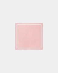 Serviette de plage XXL coton longues fibres La Serviette Paris à personnaliser - Rose Nymphe / Crème