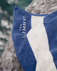 Serviette de plage 90x170 Rayures Riviera La Serviette Paris à personnaliser - 13